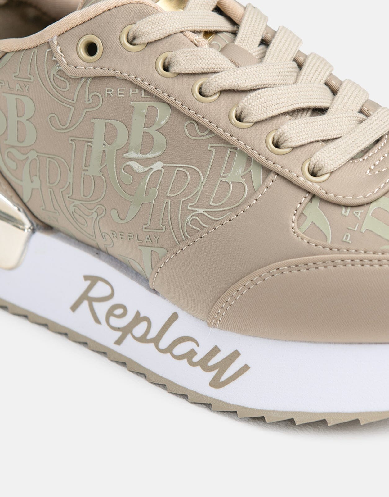 Replay Penny RBJ Beige Sneakers - Subwear