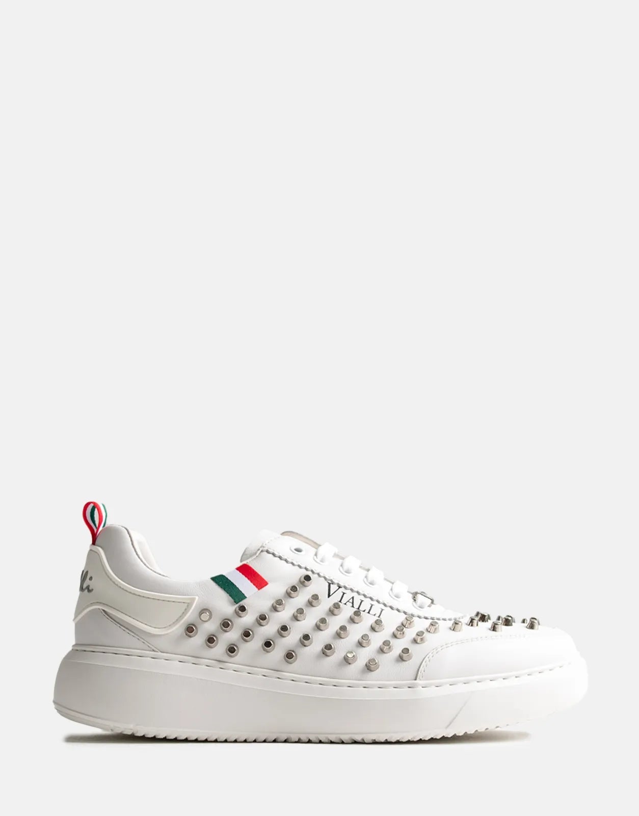 Vialli Vicario White Sneakers - Subwear