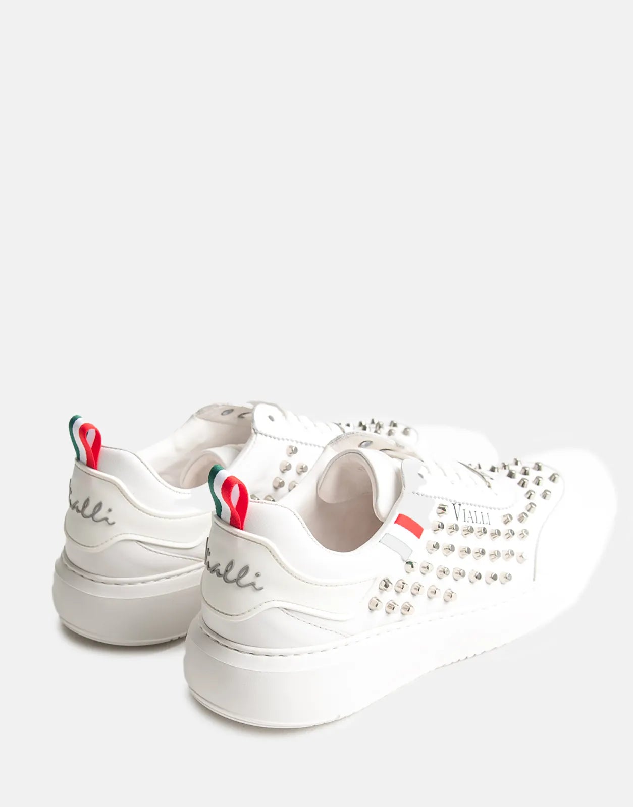 Vialli Vicario White Sneakers - Subwear