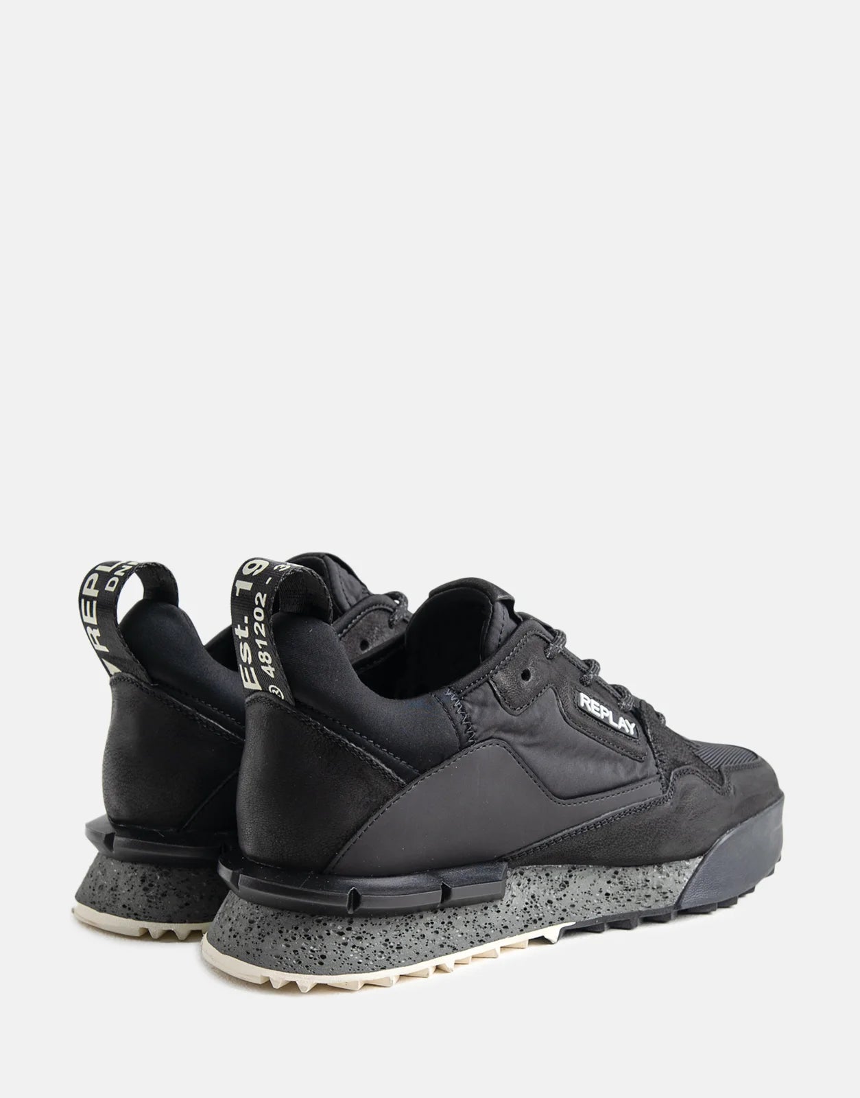 Replay Field Classic X Black Sneakers - Subwear