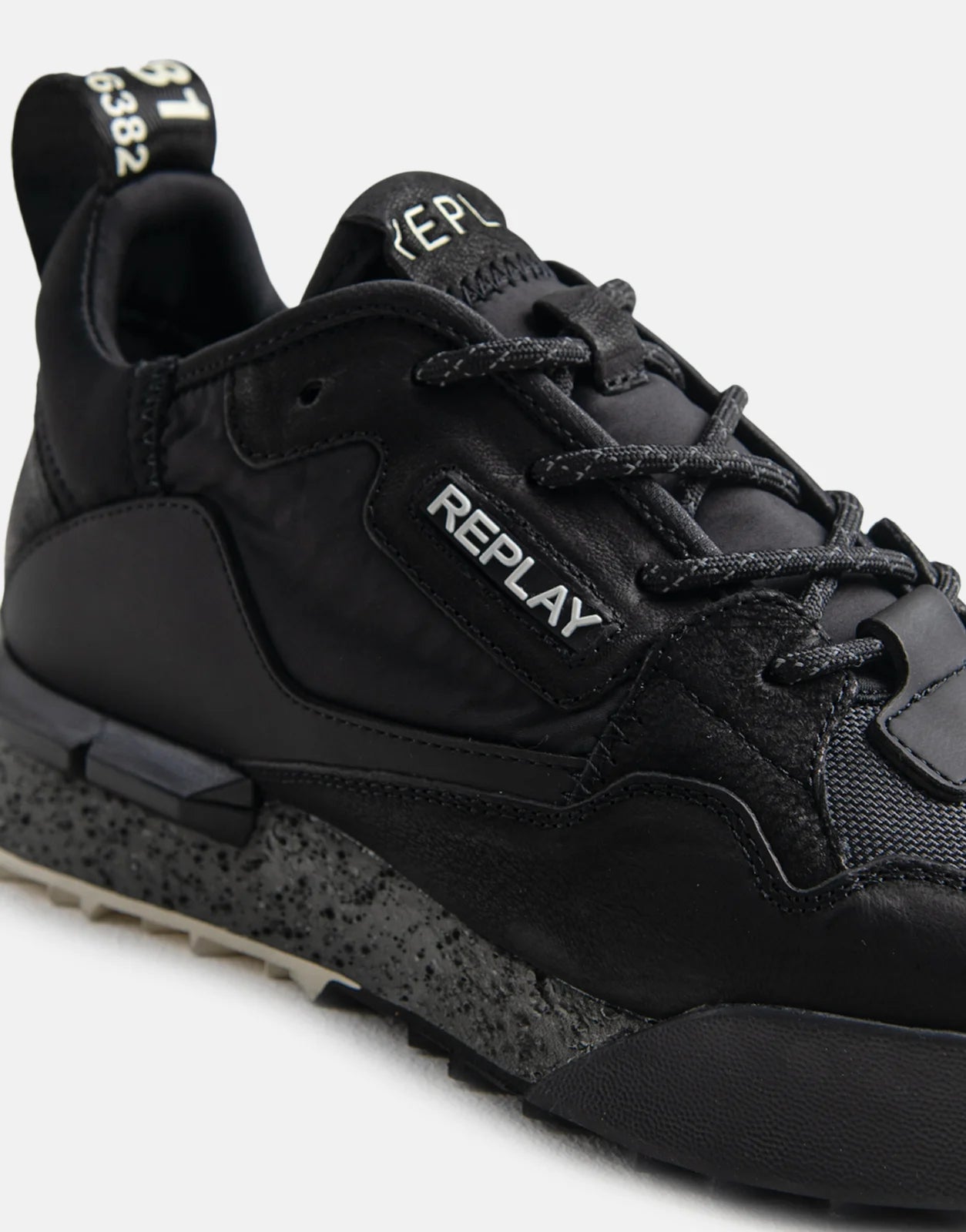 Replay Field Classic X Black Sneakers - Subwear