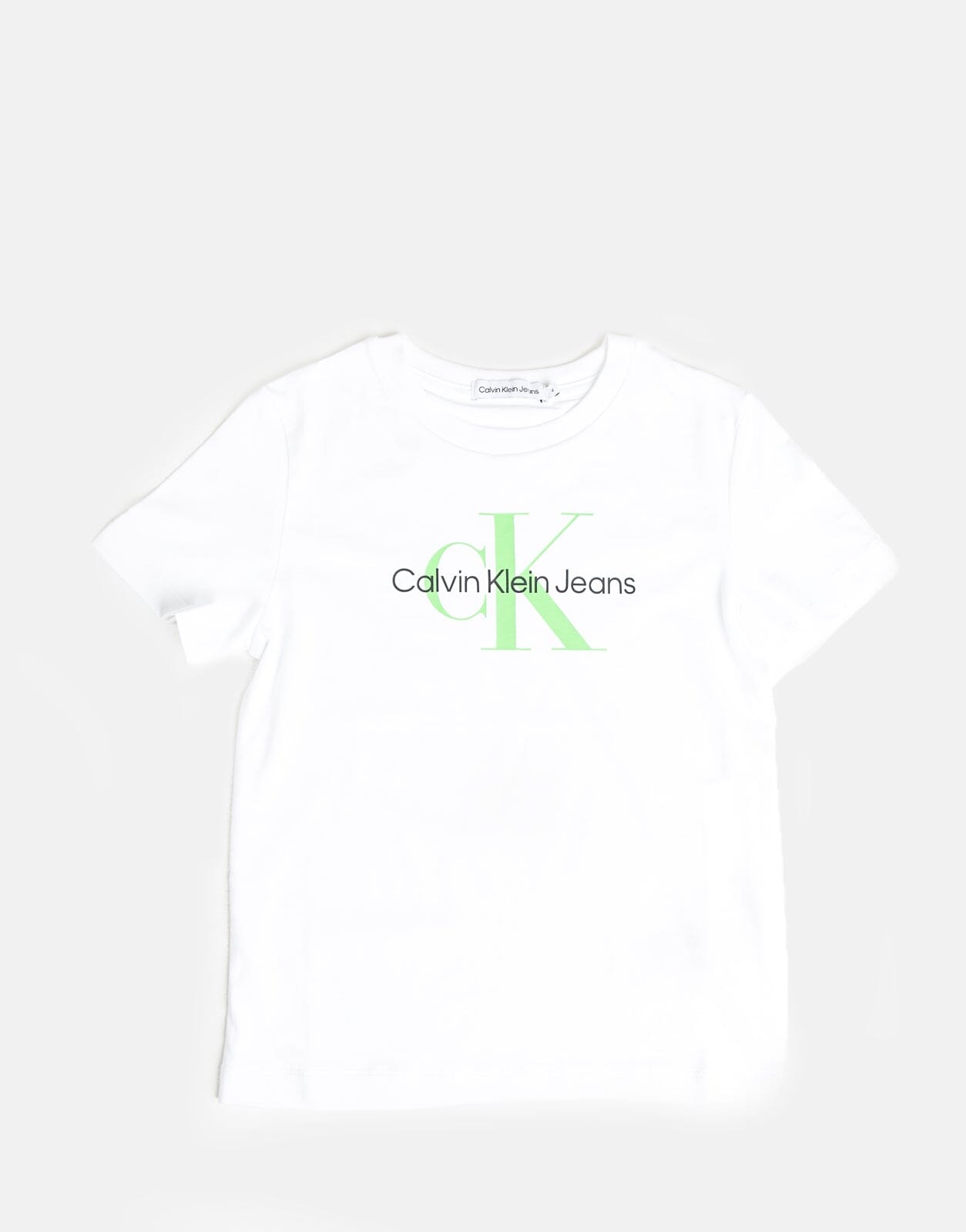 Calvin Klein Kids Monogram White T-Shirt - Subwear