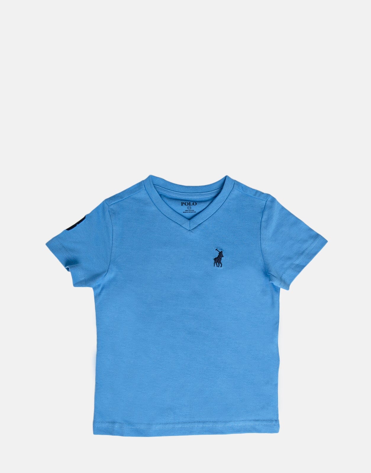 Polo James V-Neck T-Shirt Blue - Subwear