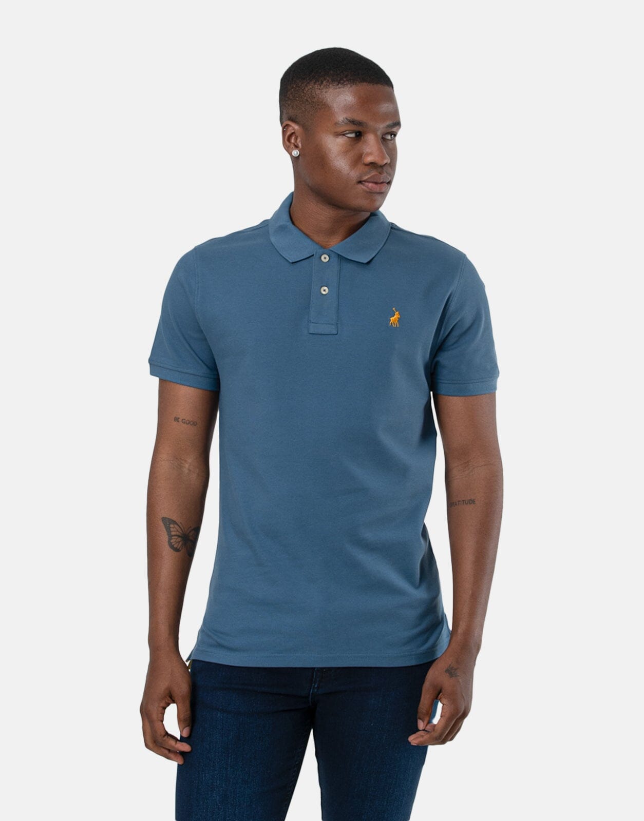 Polo Classic Pique Petrol Blue Polo Shirt