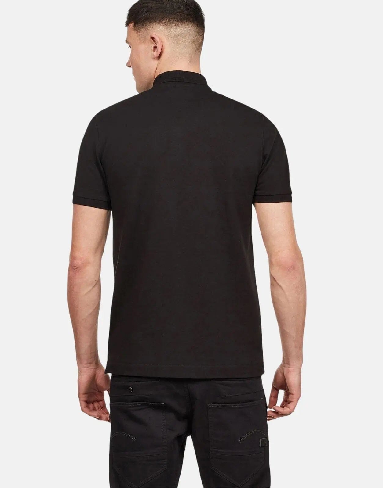 G-Star RAW Dunda Polo Shirt Blk - Subwear