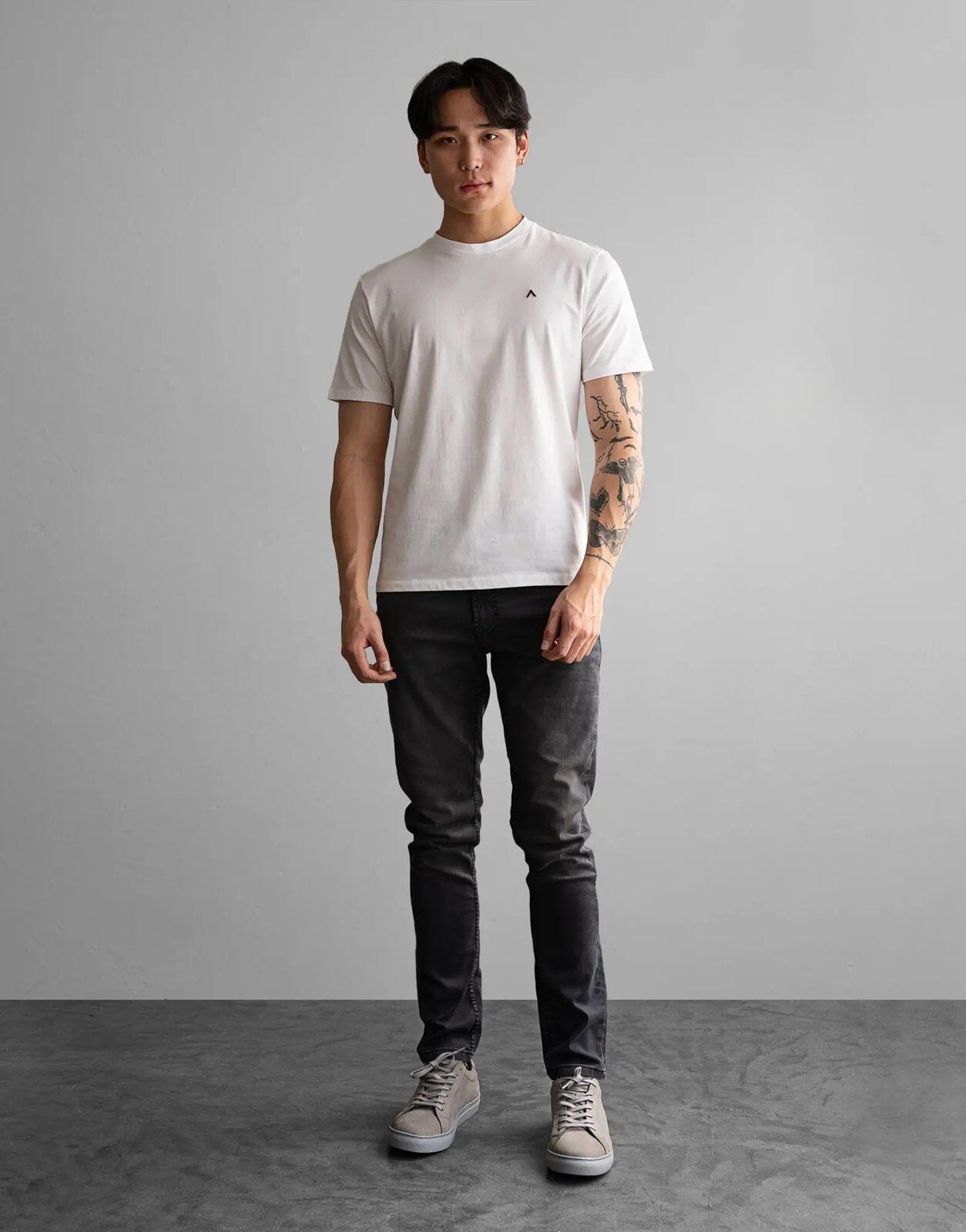 Fade Icon White T-Shirt - Subwear