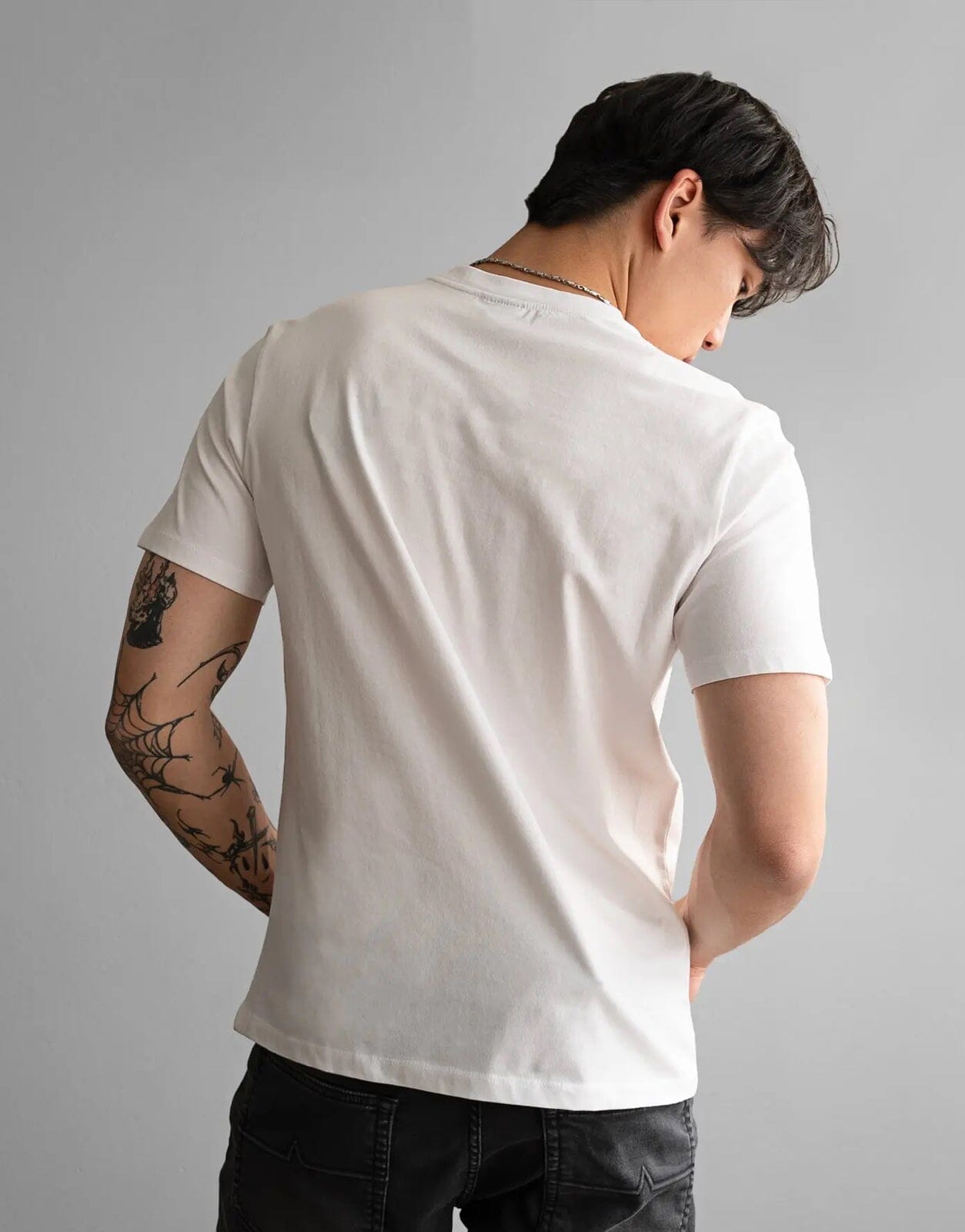 Fade Icon White T-Shirt - Subwear