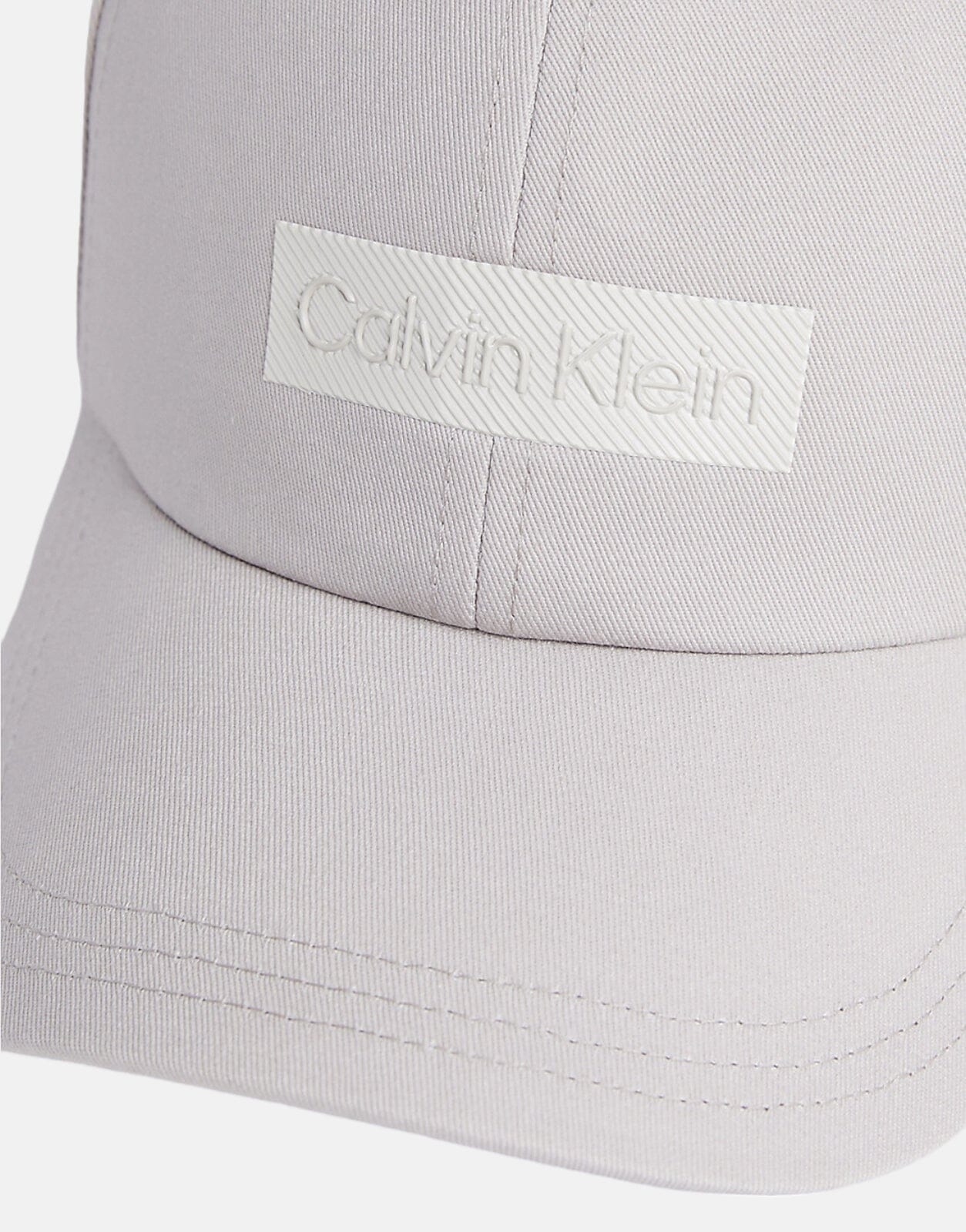 Calvin Klein Embroidered Logo Grey Cap