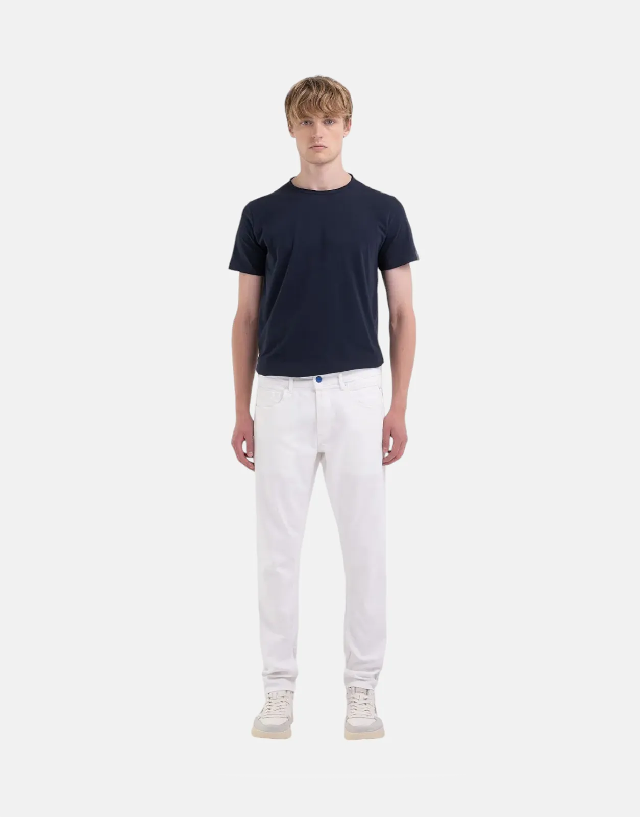 Replay White Wax Jeans - Subwear