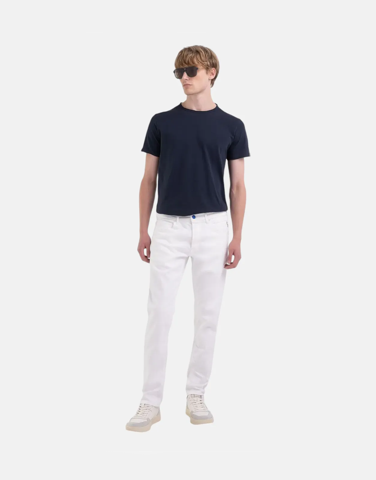 Replay White Wax Jeans - Subwear