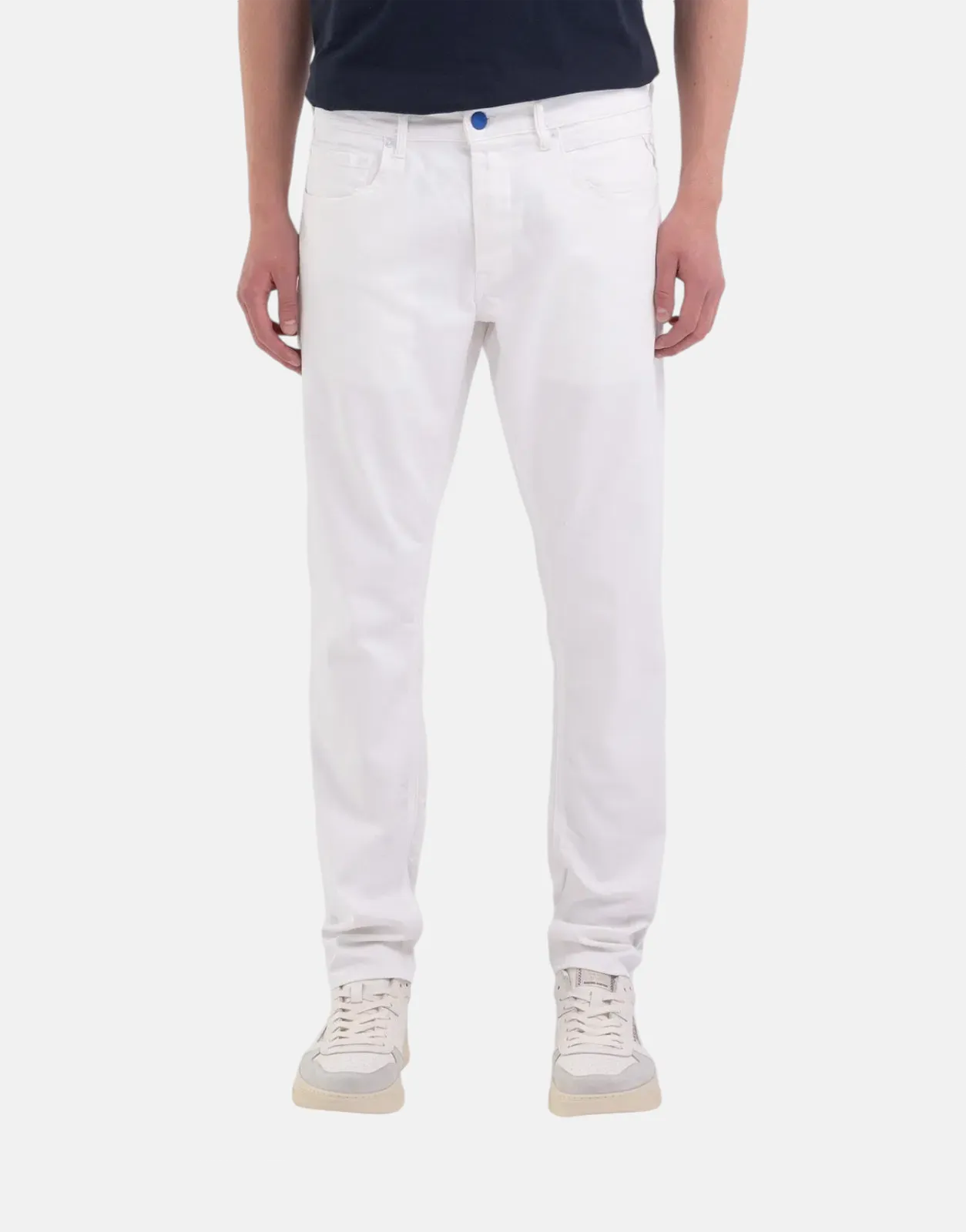 Replay White Wax Jeans - Subwear