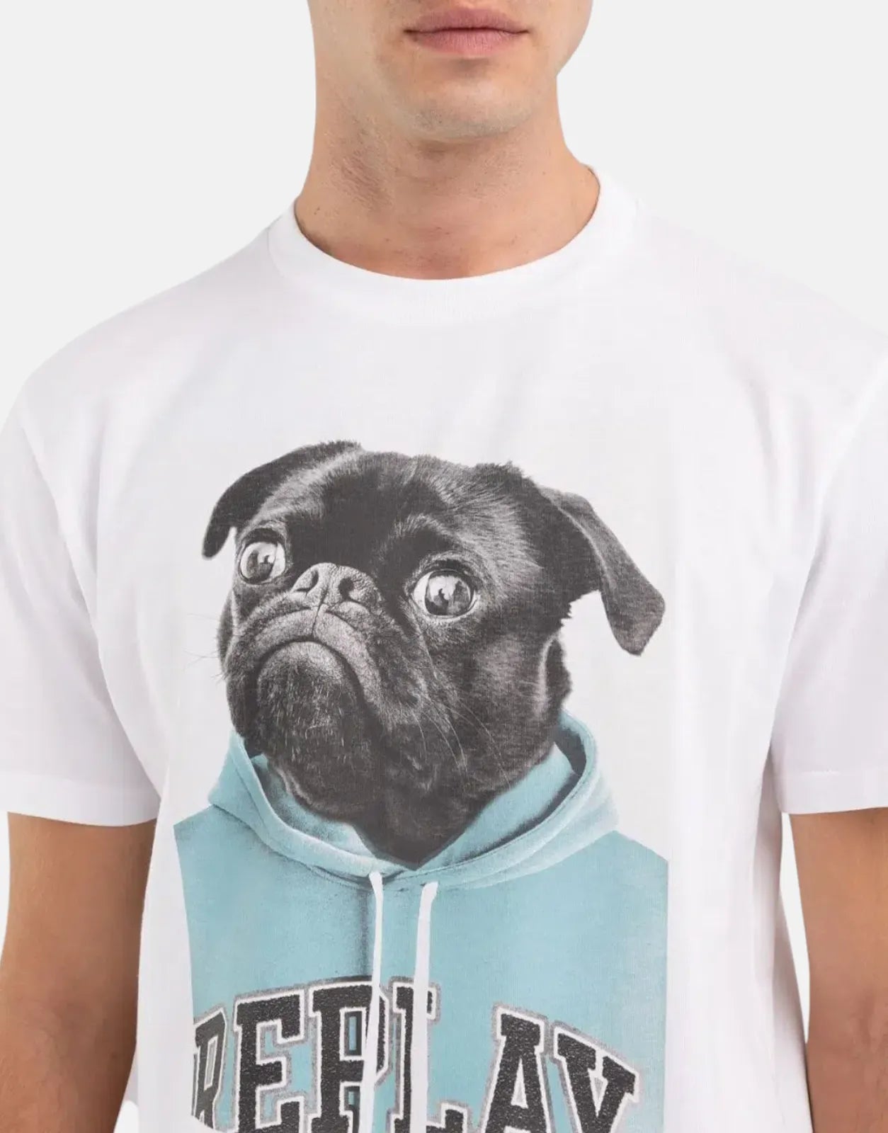 Replay Pug T-Shirt White - Subwear