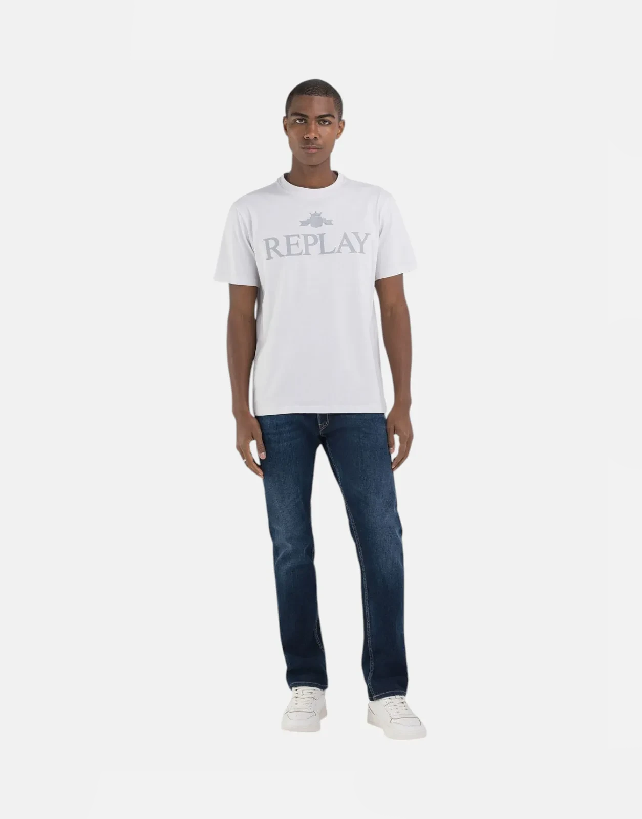 Replay University Ice Regular T-Shirt - Subwear