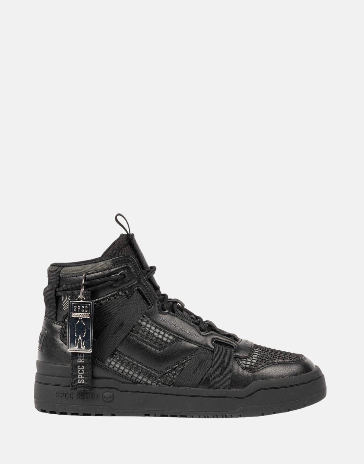 SPCC Recon Nocturne Hi Black Sneakers - Subwear