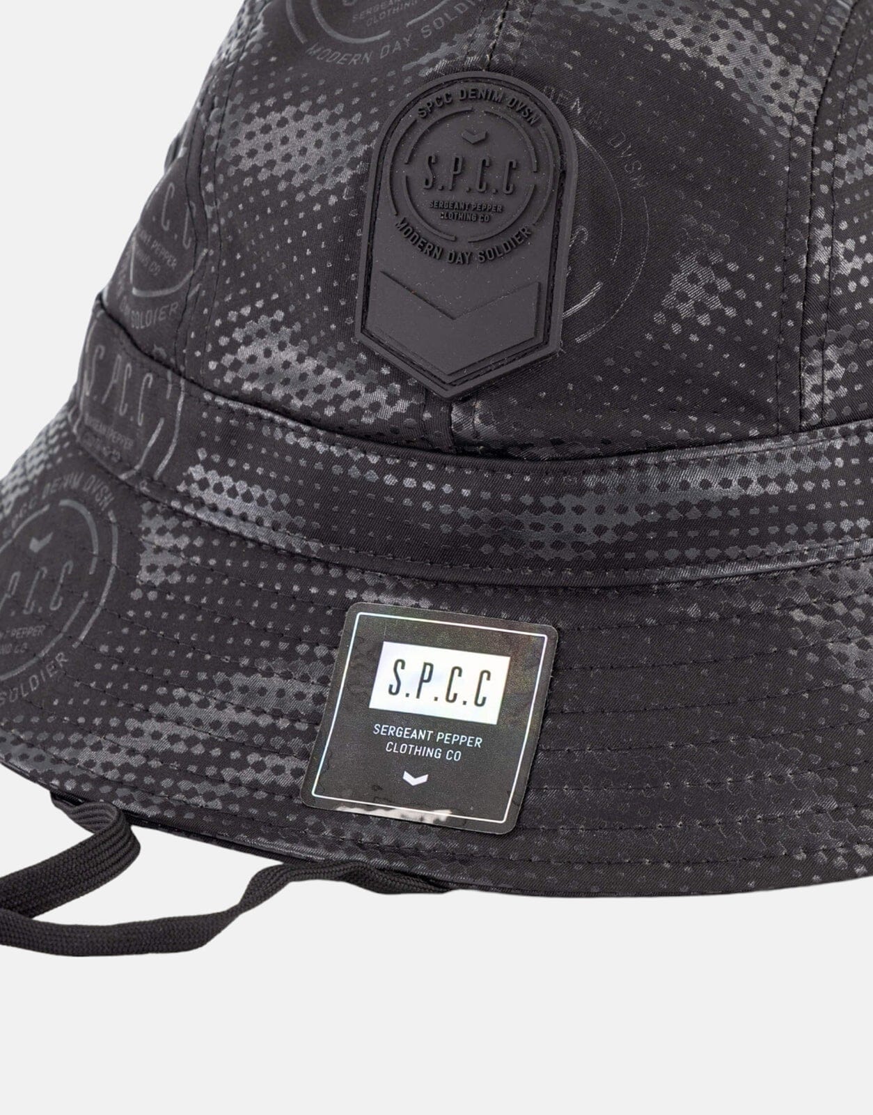 SPCC Malek Black Bucket Hat