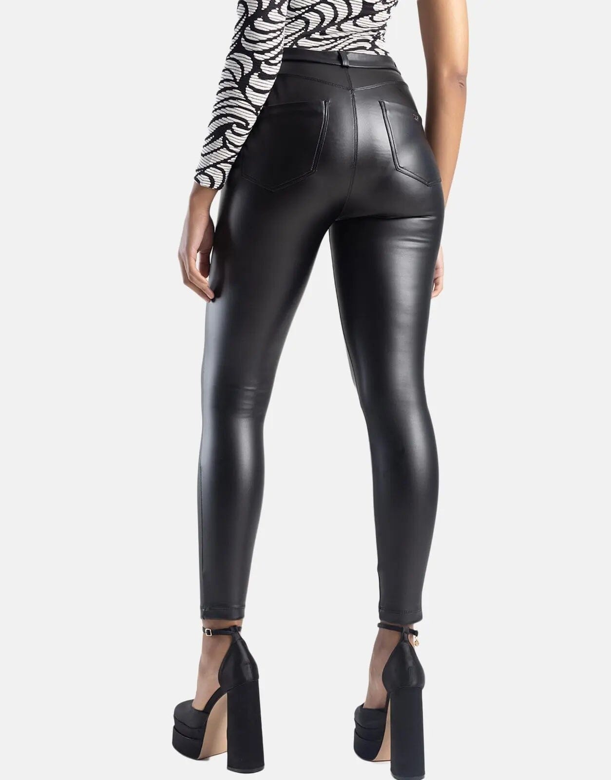 Sissy Boy Super High Rise Leather Jeans - Subwear