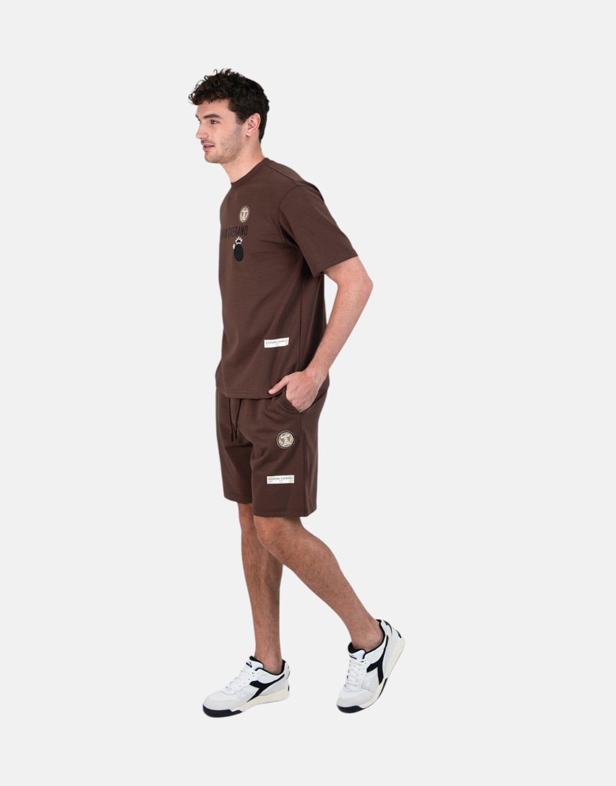 Diadora Valeo Brown Shorts - Subwear