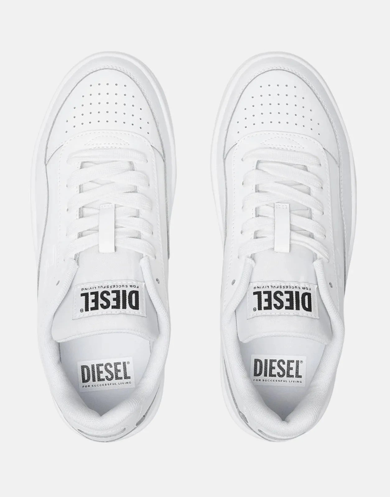 Diesel S-Tracker D Low White Sneakers - Subwear