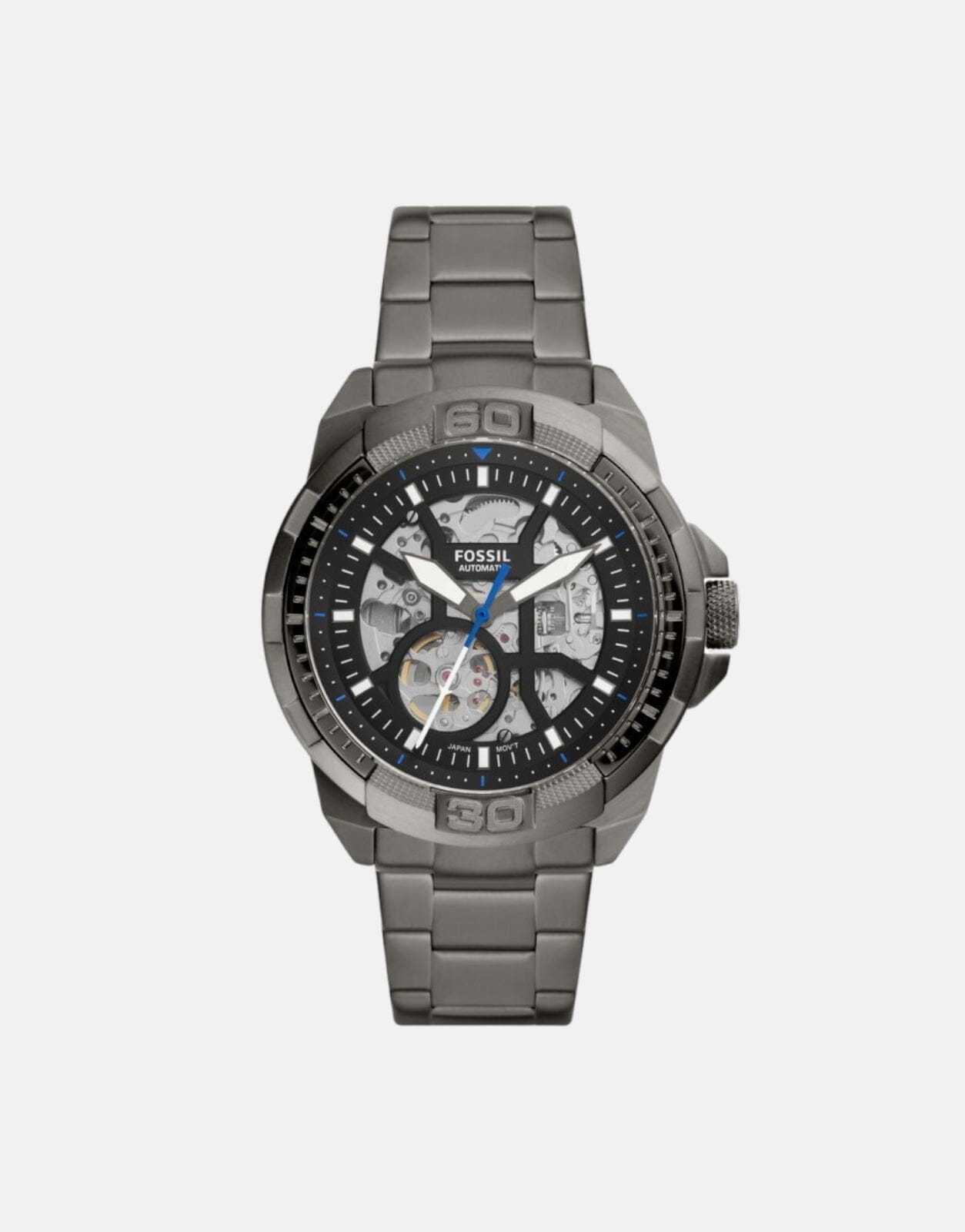 Fossil Bronson Smoke Stainless Steel Watch - Subwear