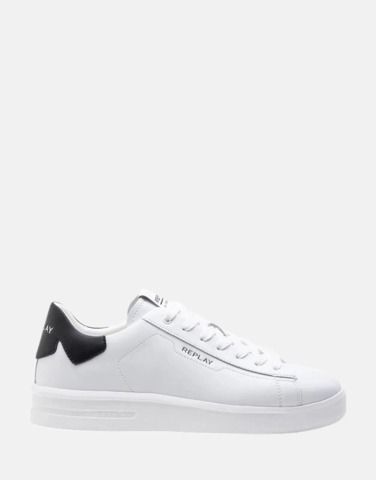 Replay University M Direct White/Black Sneakers - Subwear