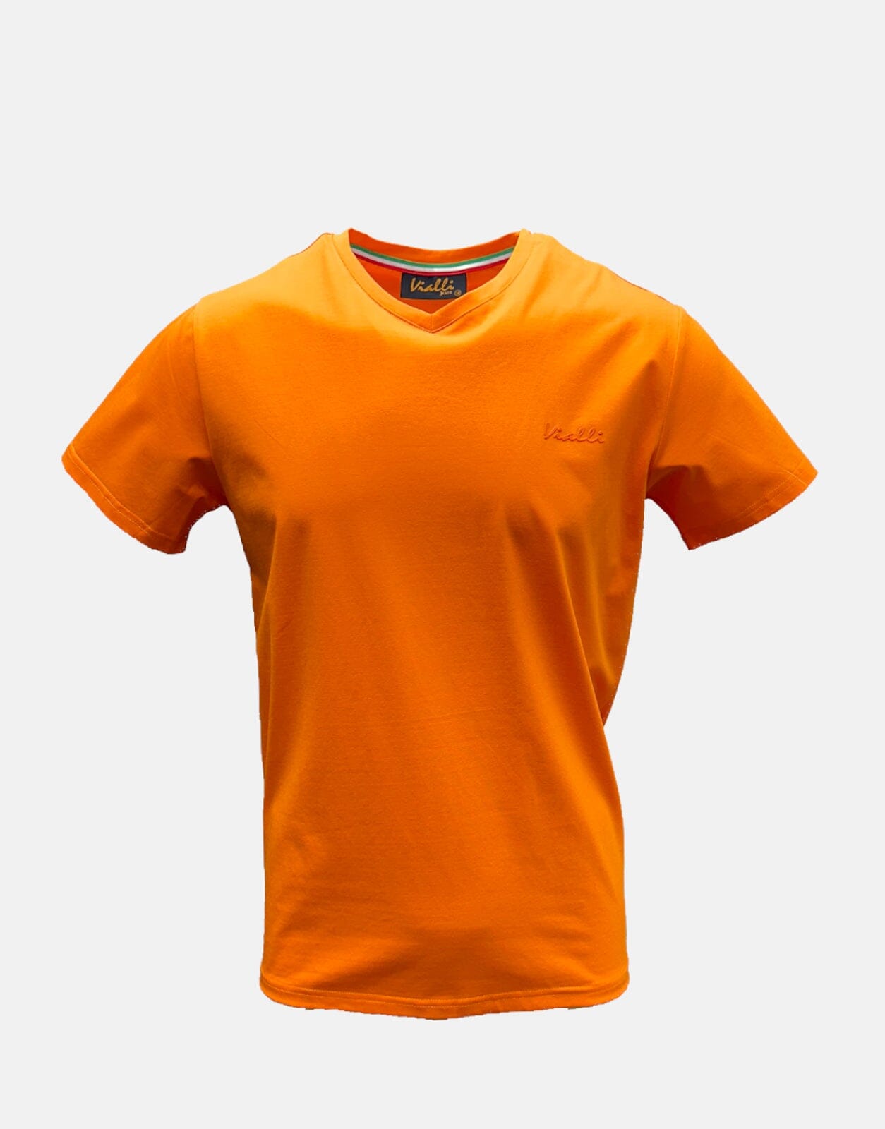 Vialli Bold Orange T Shirt