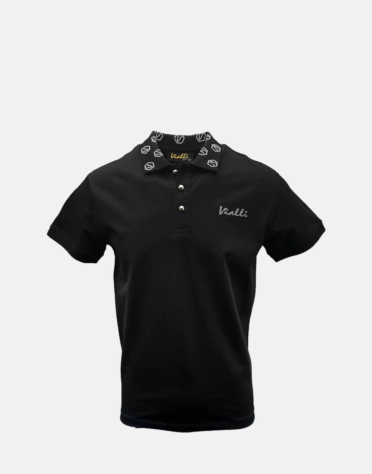 Vialli Forzza Black Polo Shirt