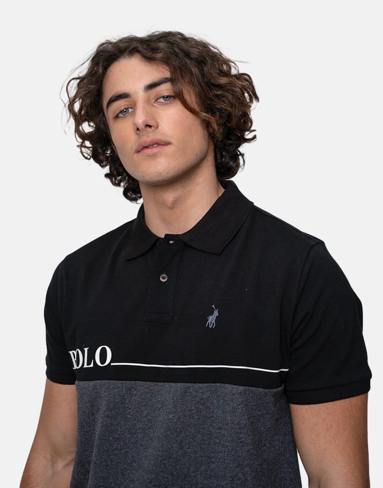 Polo Logo Printed Polo Shirt - Subwear