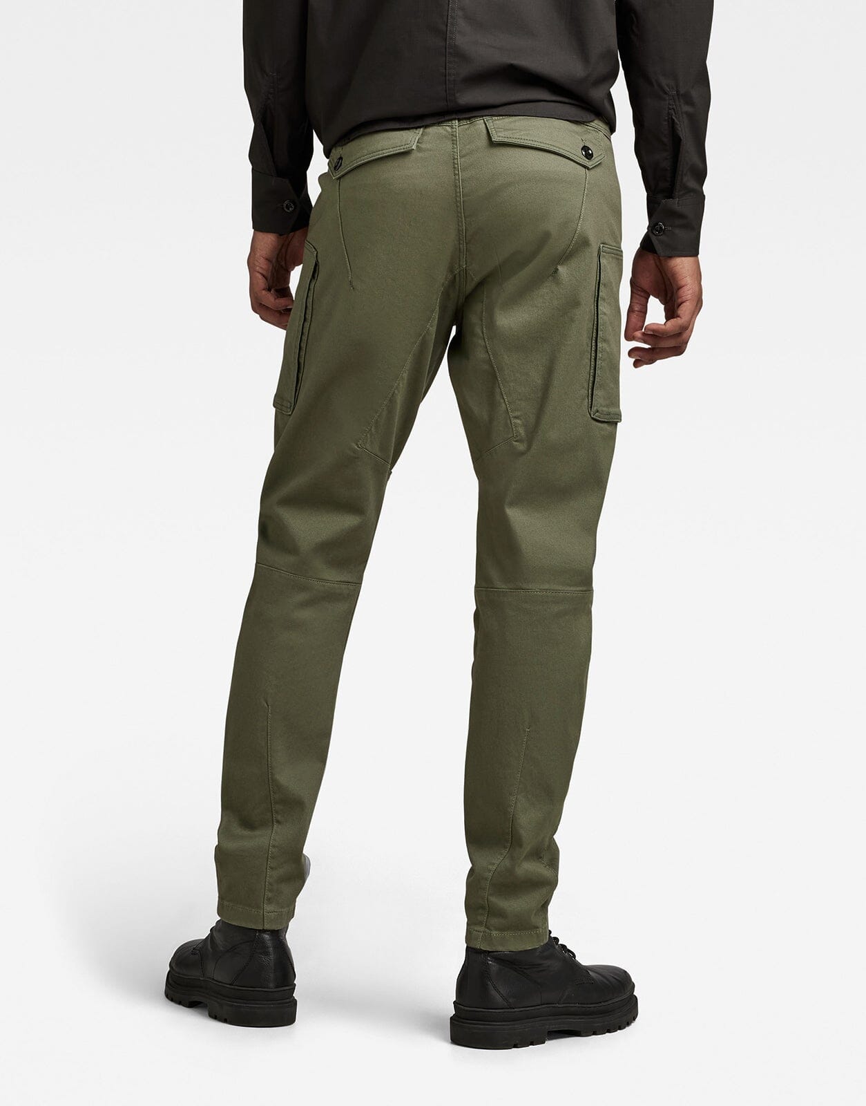 G Star Raw Tapered Cargo Trousers Black | Mainline Menswear United States